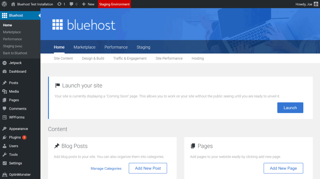 Creating WordPress Blog With BlueHost- 1