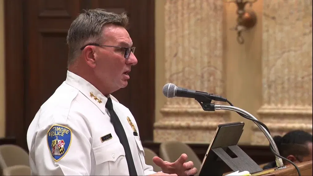 Baltimore Police Acting Commissioner Richard Worley