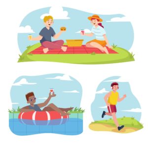 Plan Outdoor Activities Wisely to protect from heat wave temperatures