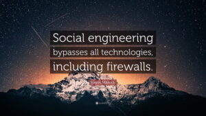 desktop wallpaper kevin mitnick quote social engineering bypasses all technologies including firewalls