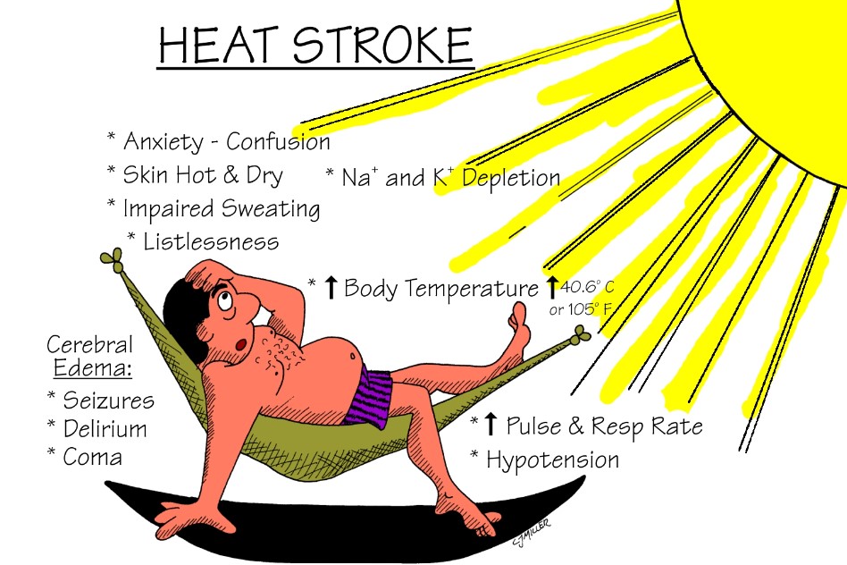 heat wave temperatures
