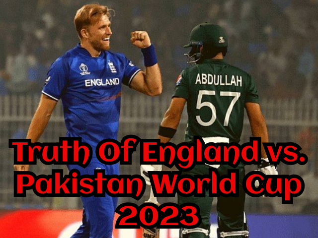 England vs. Pakistan