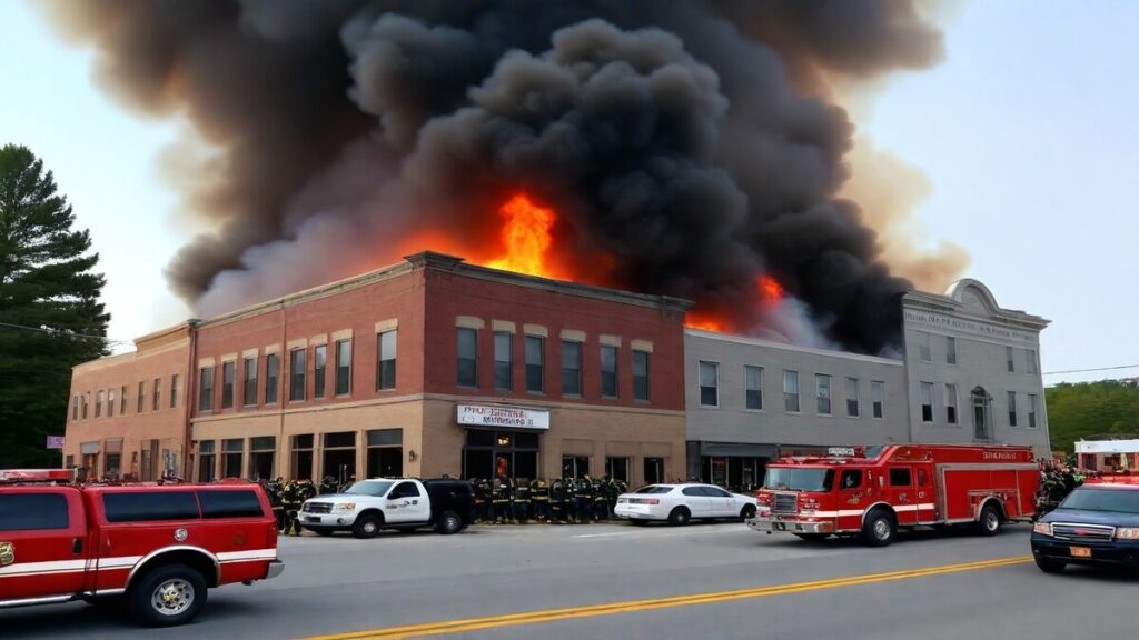 Plymouth New Hampshire fire