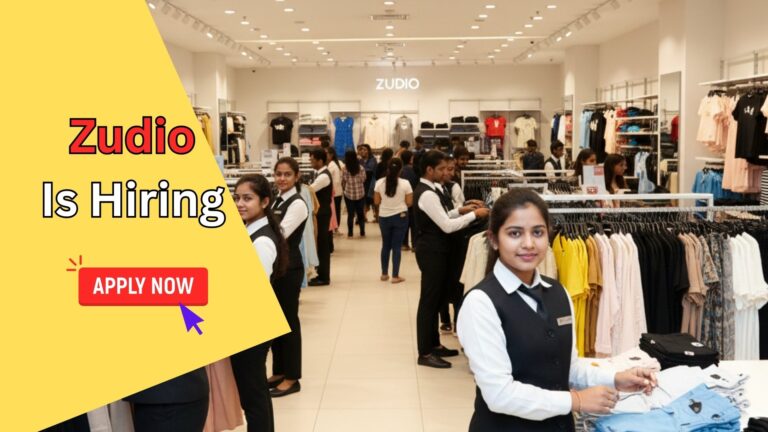 Zudio Sales Person Job 2026
